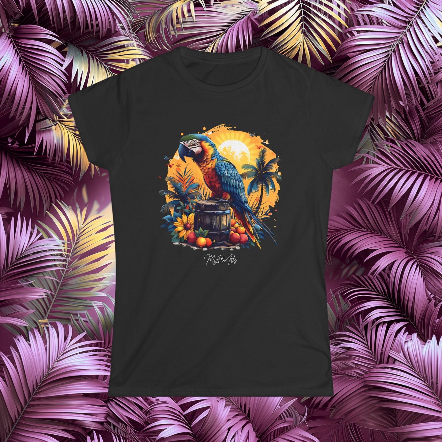 Paradise Parrot Perch - Parrots Pirates Caribbean