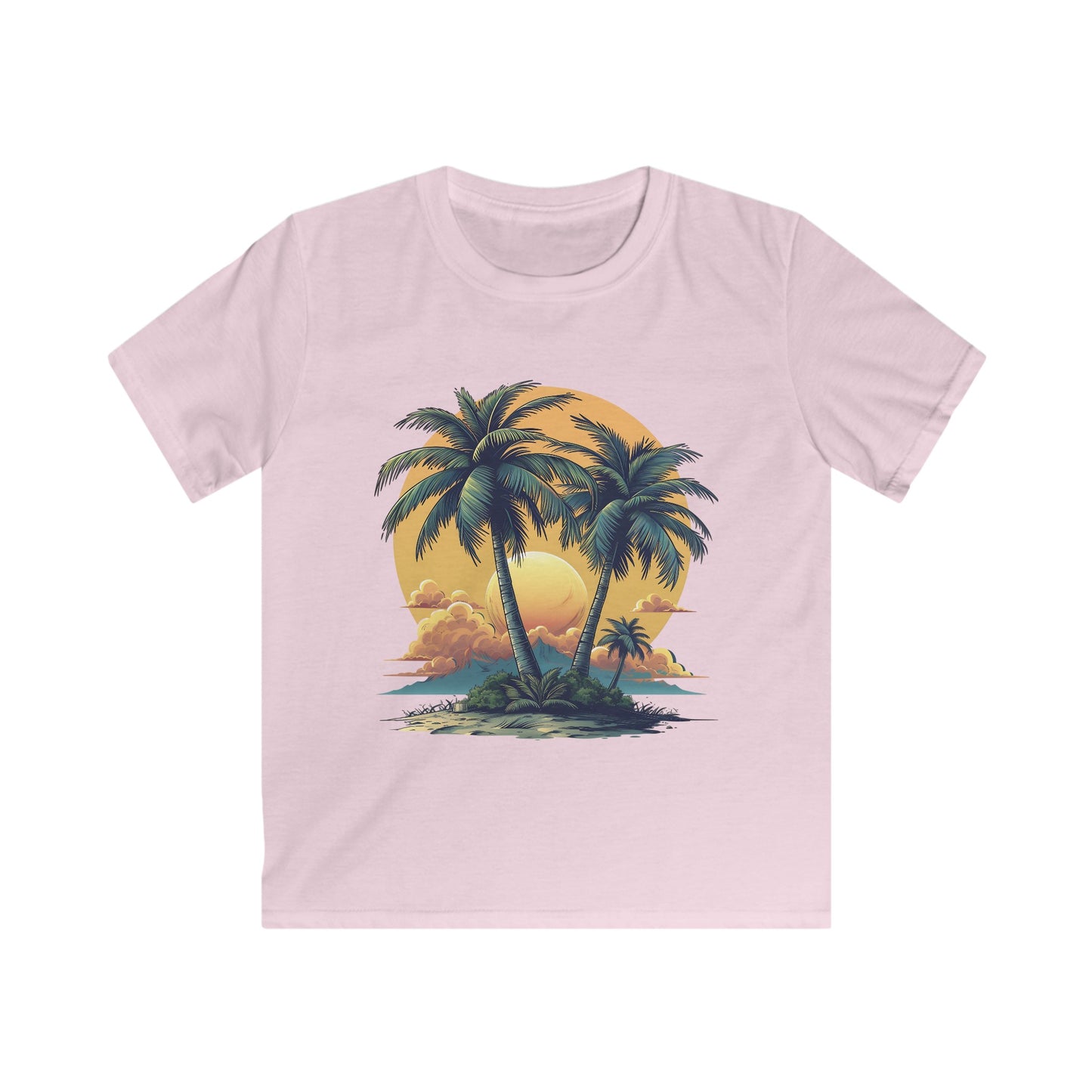 Sunset Palms T-Shirt – Beach Paradise