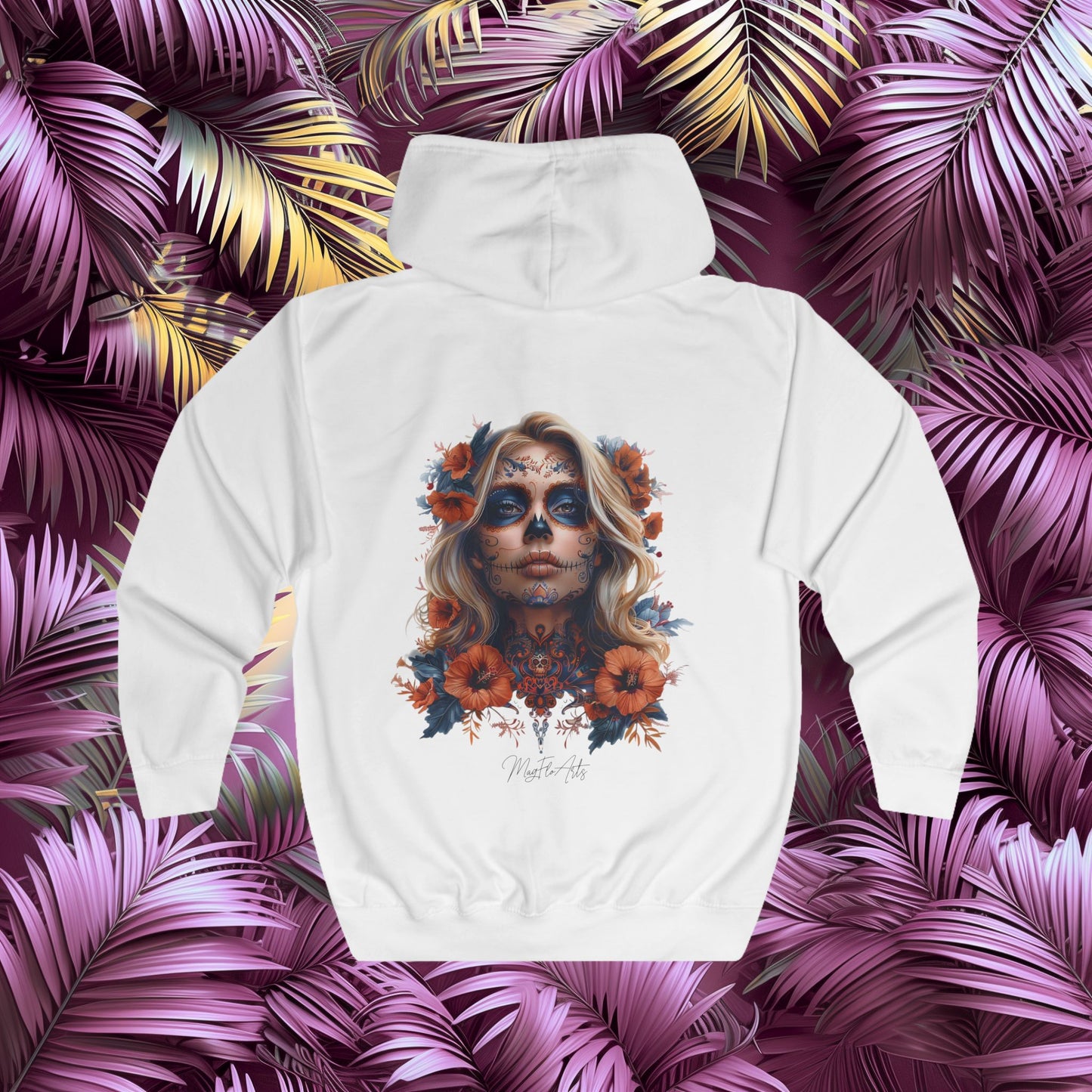 La Catrina Autumn Hoodie - Day of the Dead & Dia de los Muertos