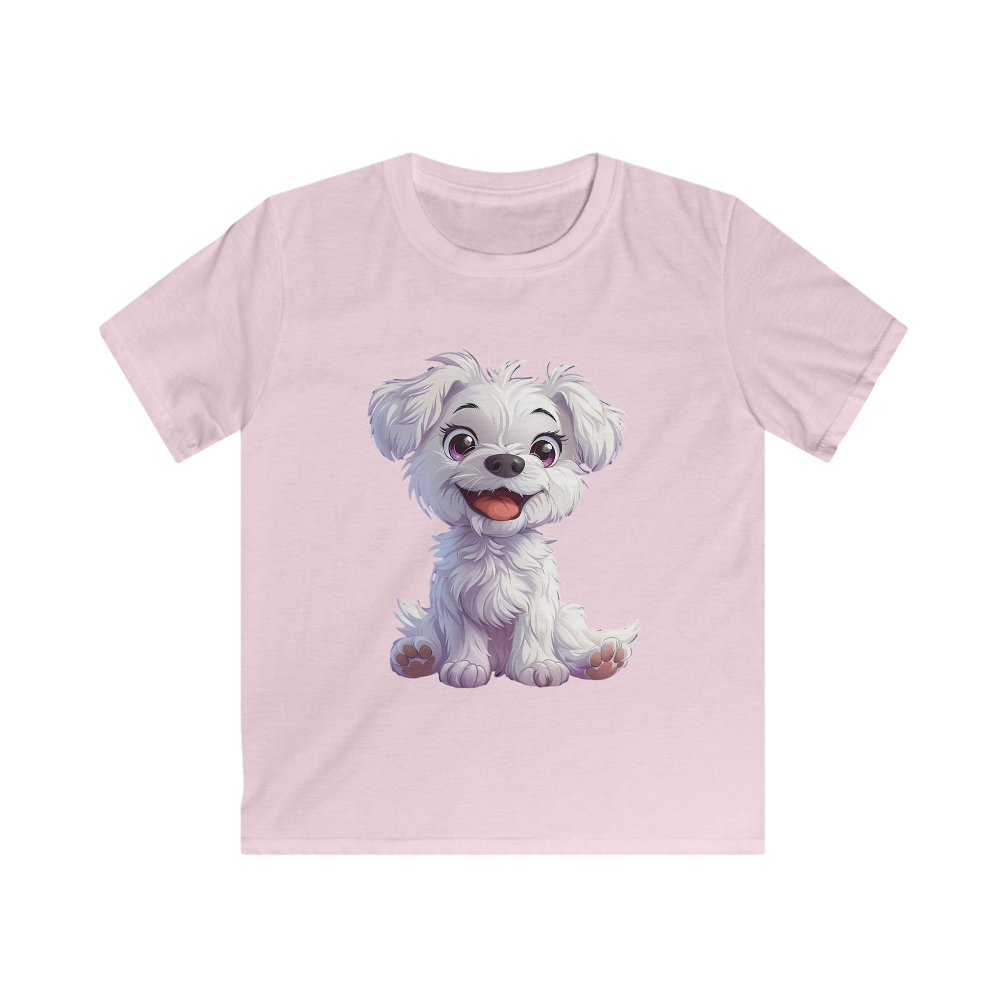 Cute Happy Dog T-Shirt - Tiere und Fabelwesen