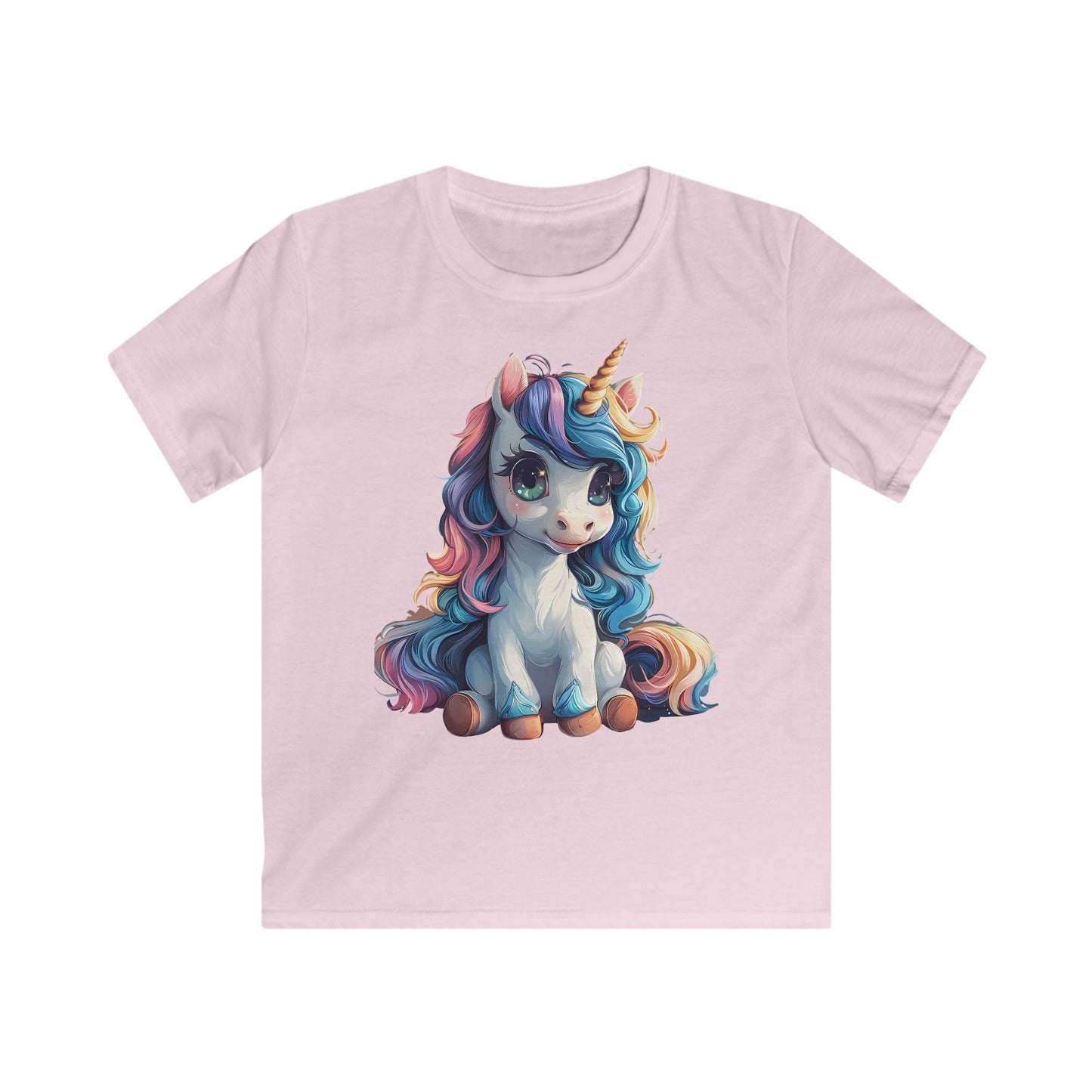 Cute Rainbow Unicorn T-Shirt - Tiere und Fabelwesen