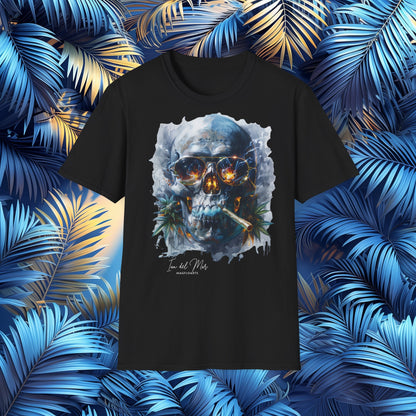 Camiseta Skull Weed Eternal Blaze - Hierba Cáñamo Cannabis