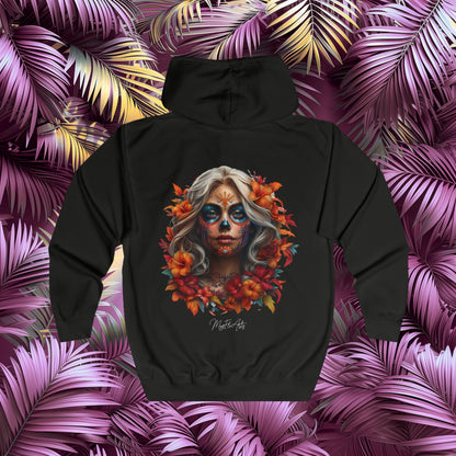 La Catrina Golden Hoodie - Day of the Dead & Dia de los Muertos